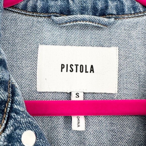 Pistola Blue Denim Jumpsuit - Picture 4 of 10